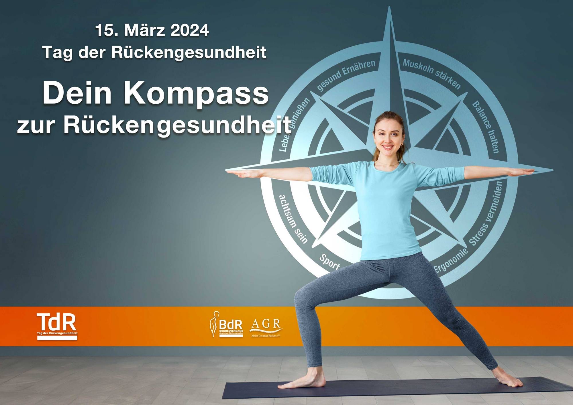 Tag der Rückengesundheit 2024 - Dein Kompass zur Rückengesundheit