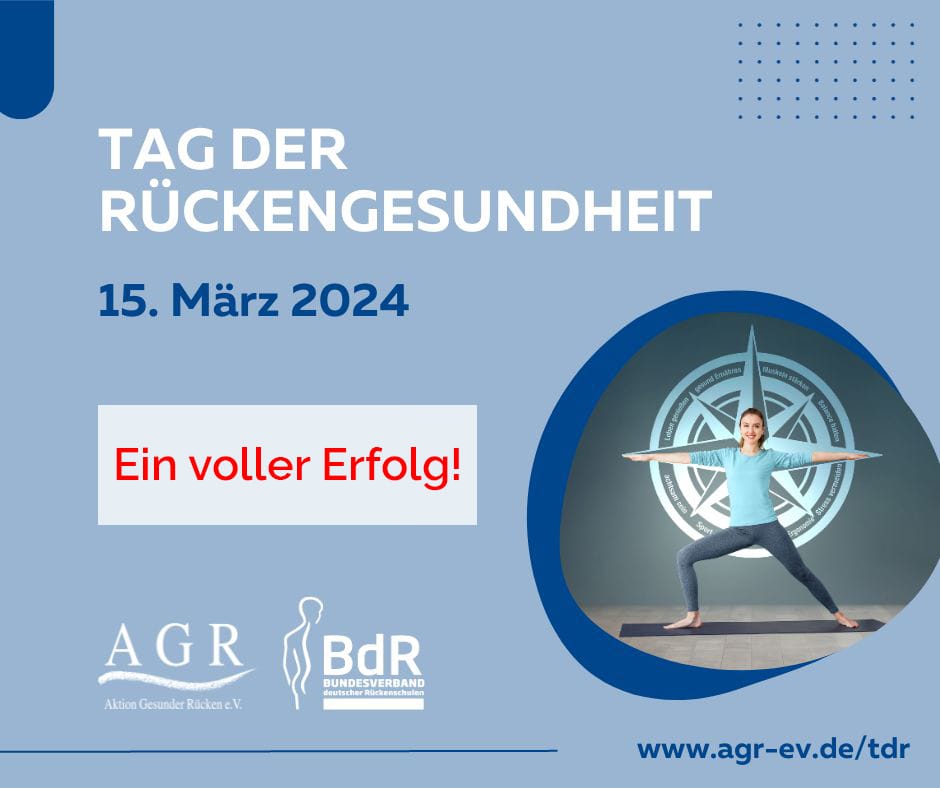 Unsere Rückengesundheitswoche 2024 war ein voller Erfolg