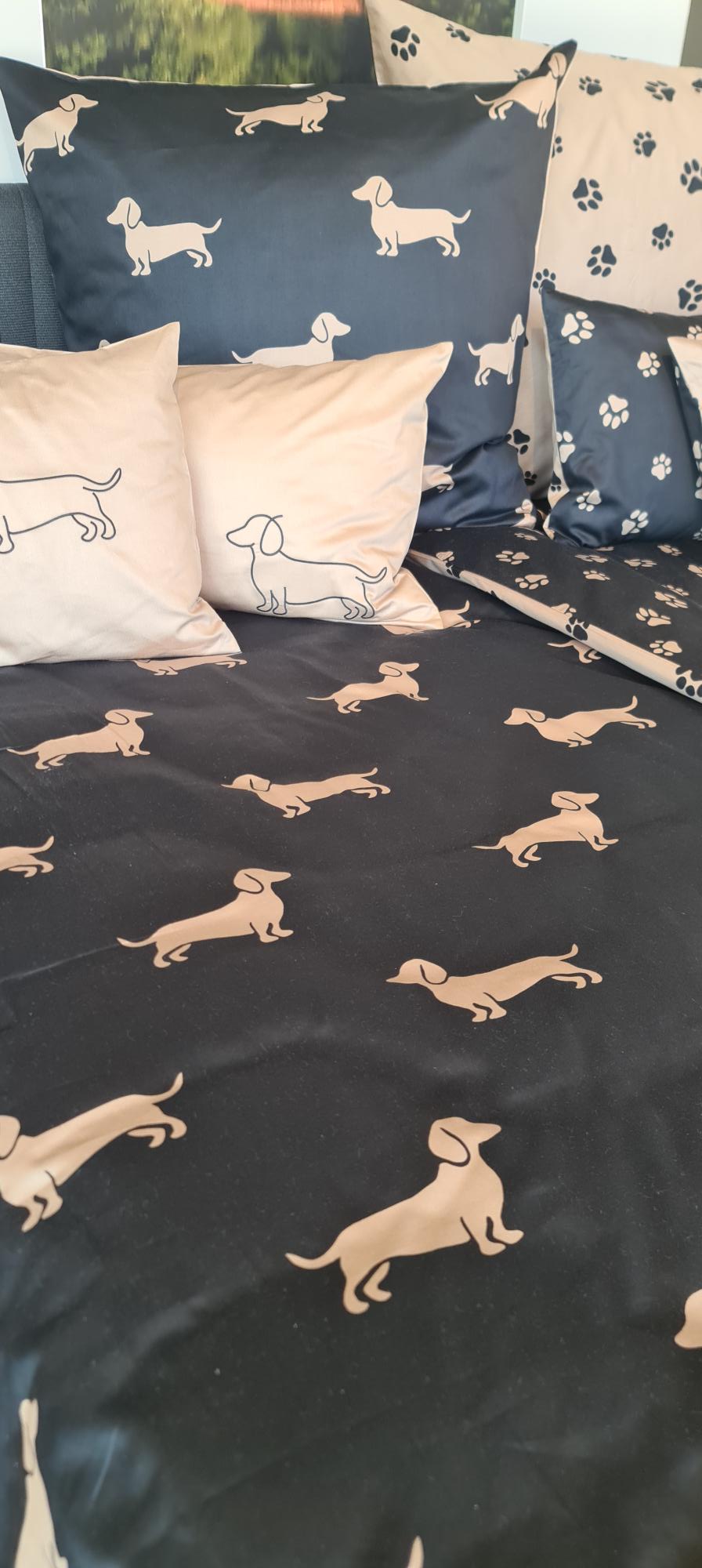 elegante Bettwäsche WE LOVE DOGS 05 elegante Bettwäsche WE LOVE DOGS