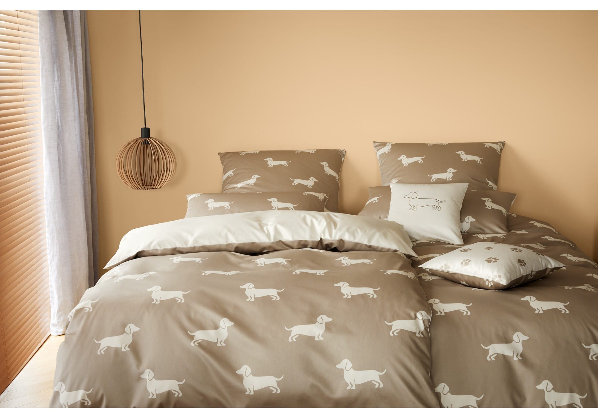 Elegante Bettwäsche Dogs