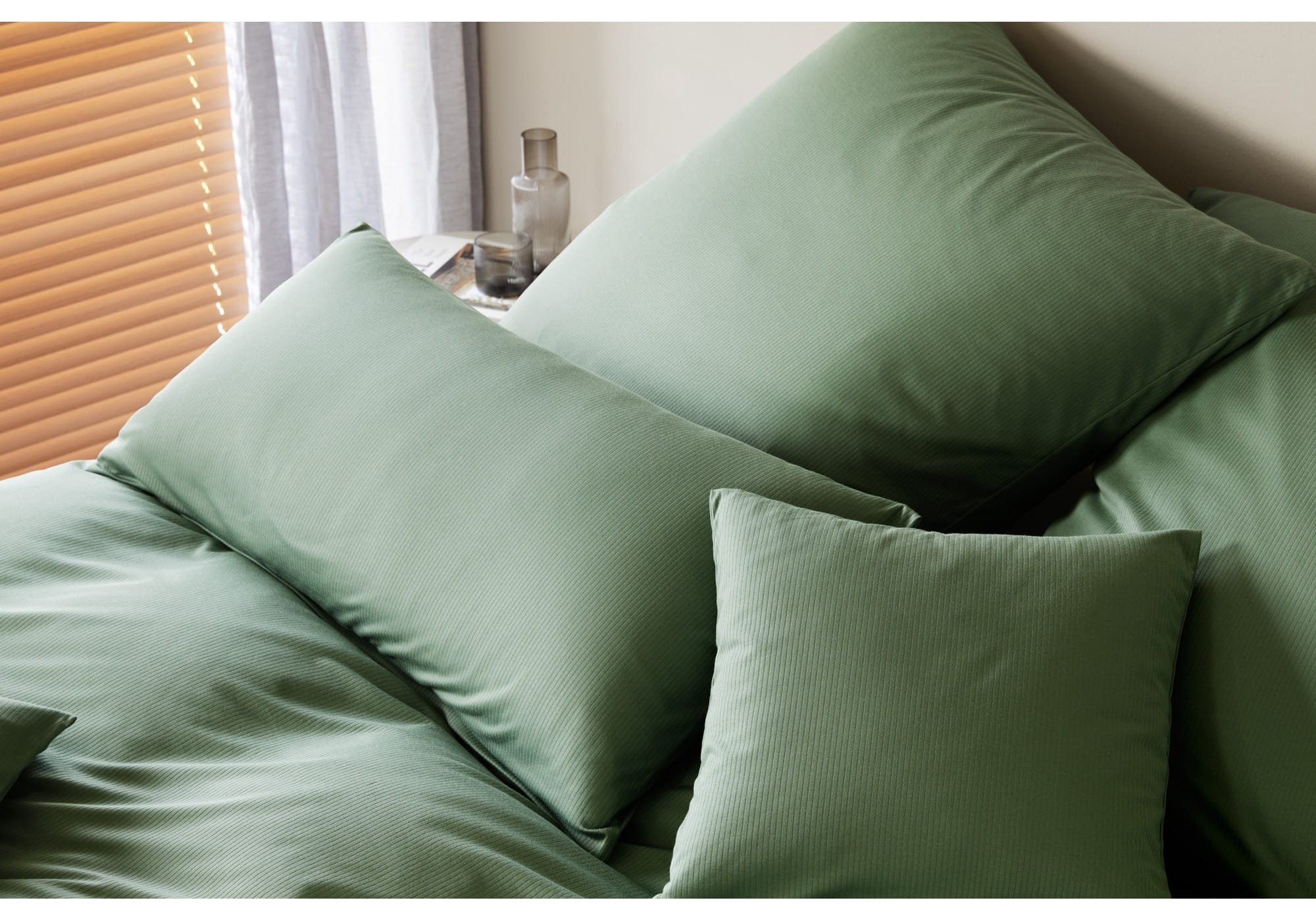 Elegante Bettwäsche Cord Jersey – Bild 5