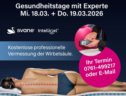 Matratzenberatung mit Rückenmessung per Wirbelscan von Sportwissenschaftler Stefan Schmidt