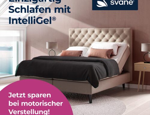 Svane – einzigartig schlafen mit IntelliGel