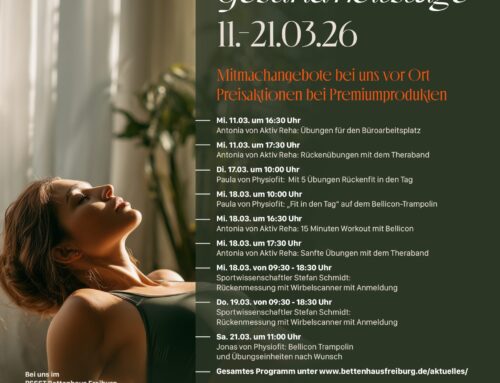 Programm: Unsere Rückengesundheitstage vom 11.-21.03.2026