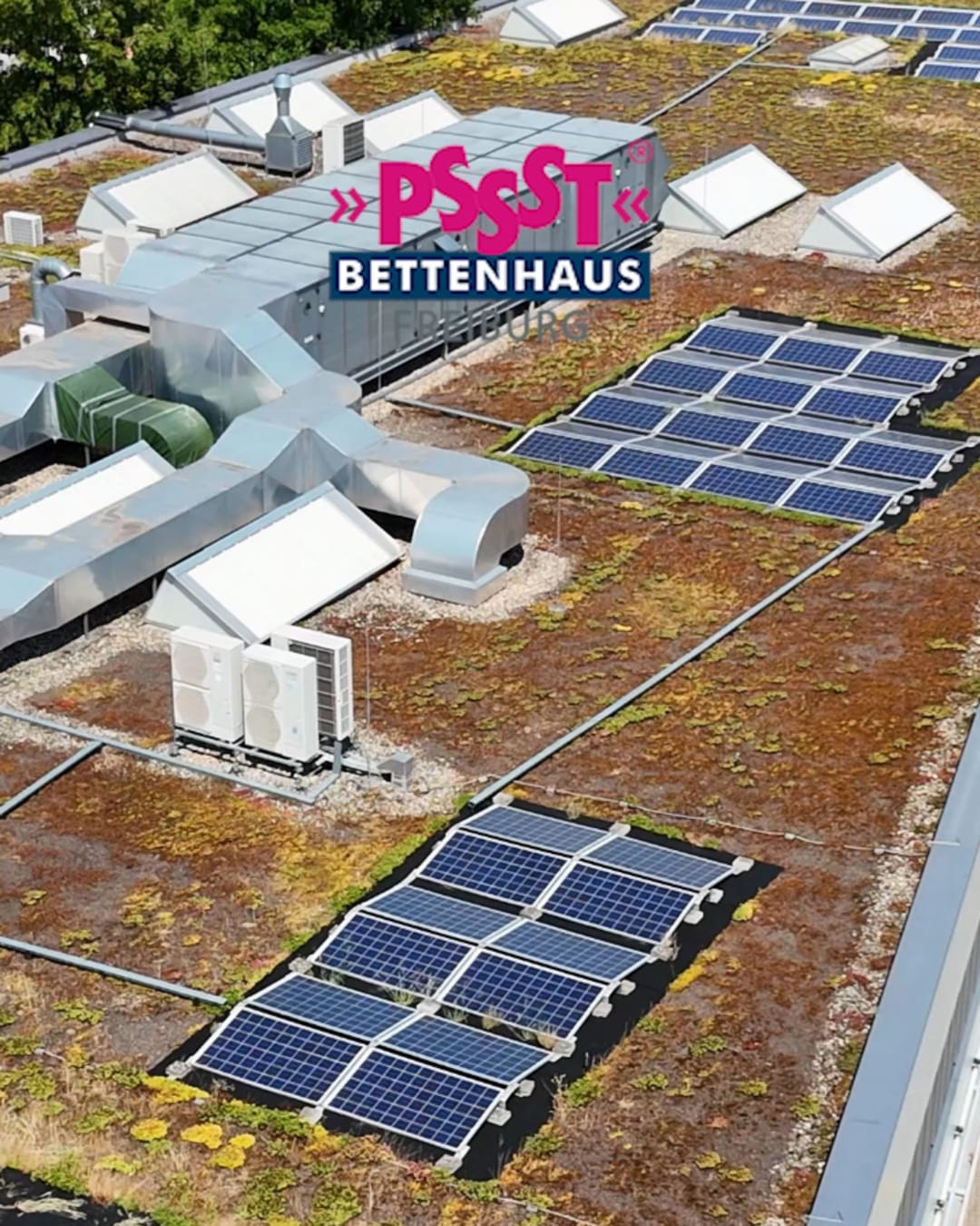 Photovoltaik im Bettenhaus Freiburg