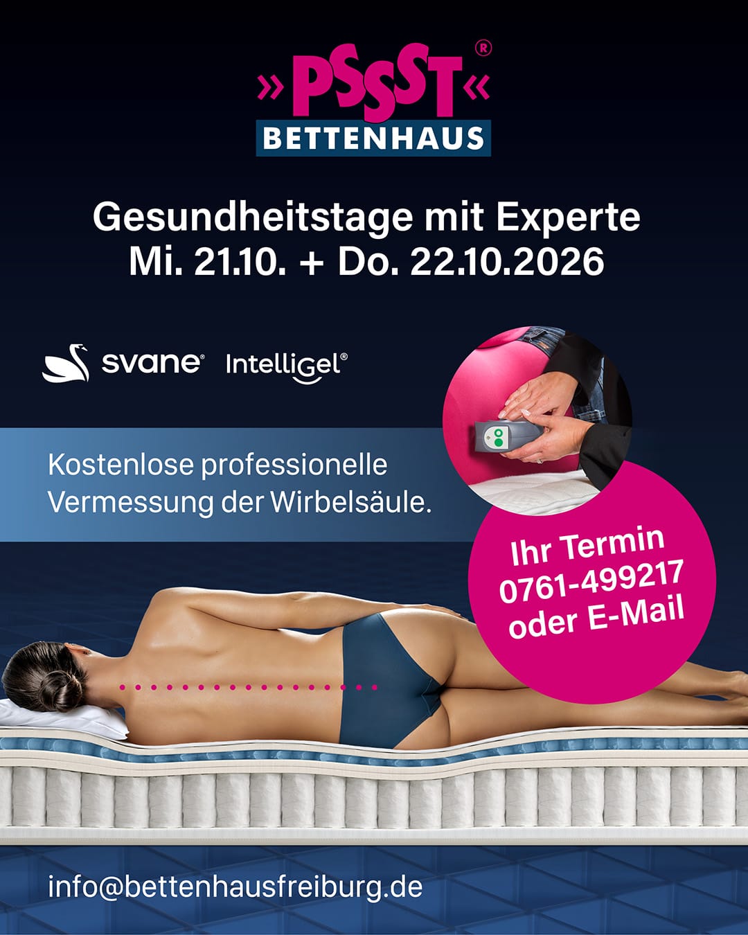 Svane Gesundheitstage - jetzt kostenlosen Termin sichern